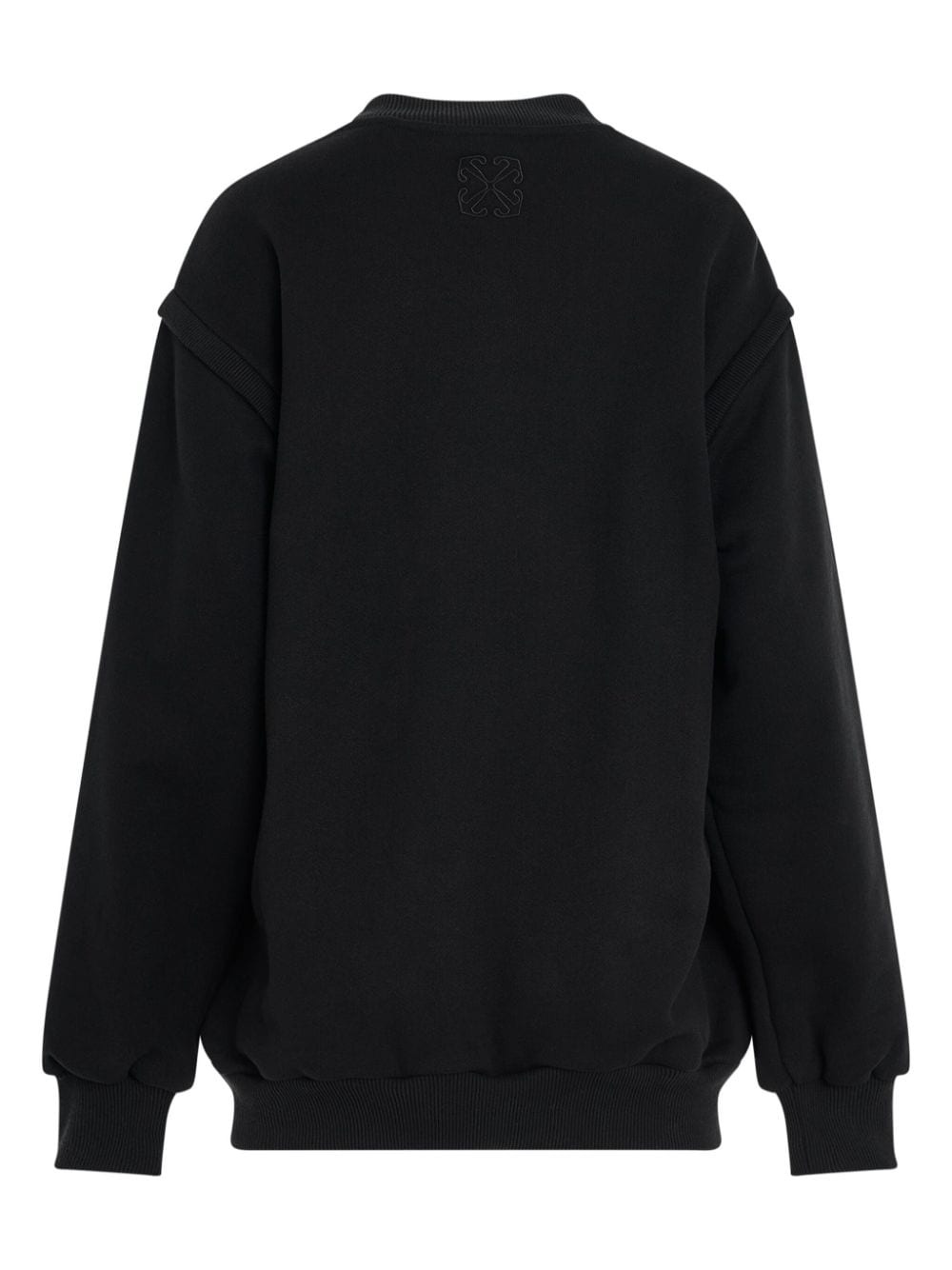 logo-embroidered sweatshirt - 2