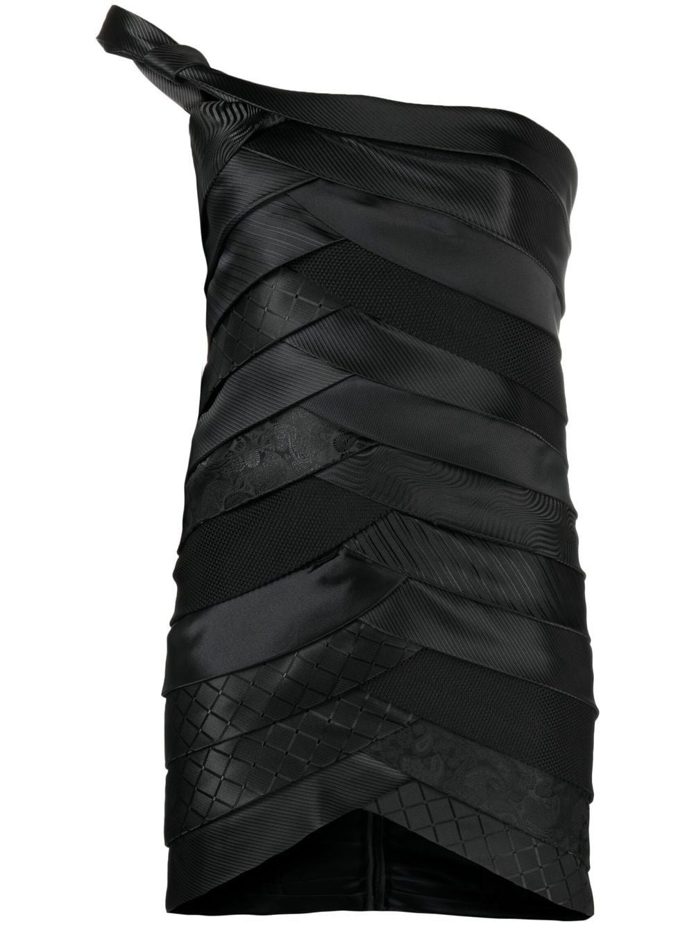 single-strap minidress - 1