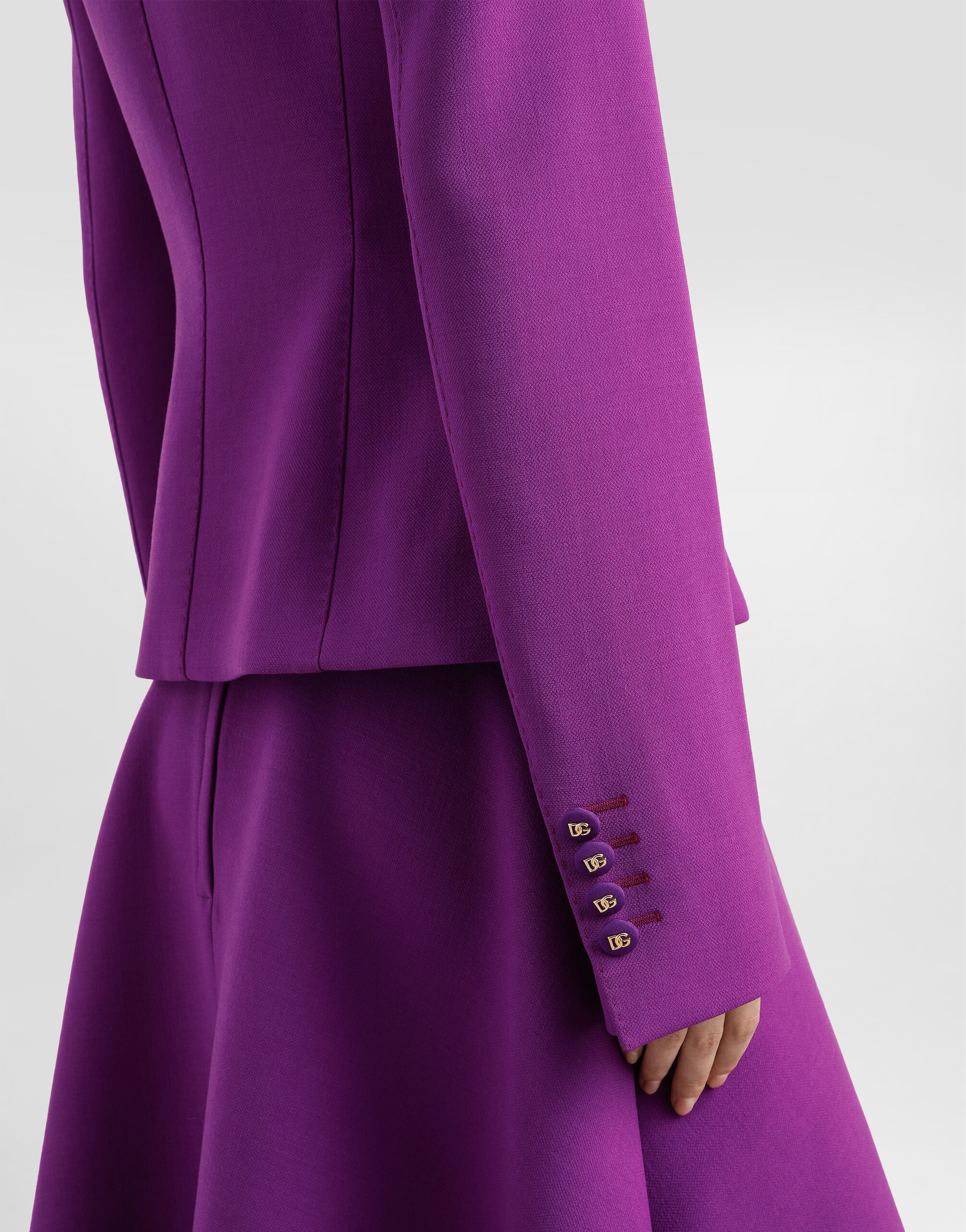 Dolce double crêpe jacket - 5