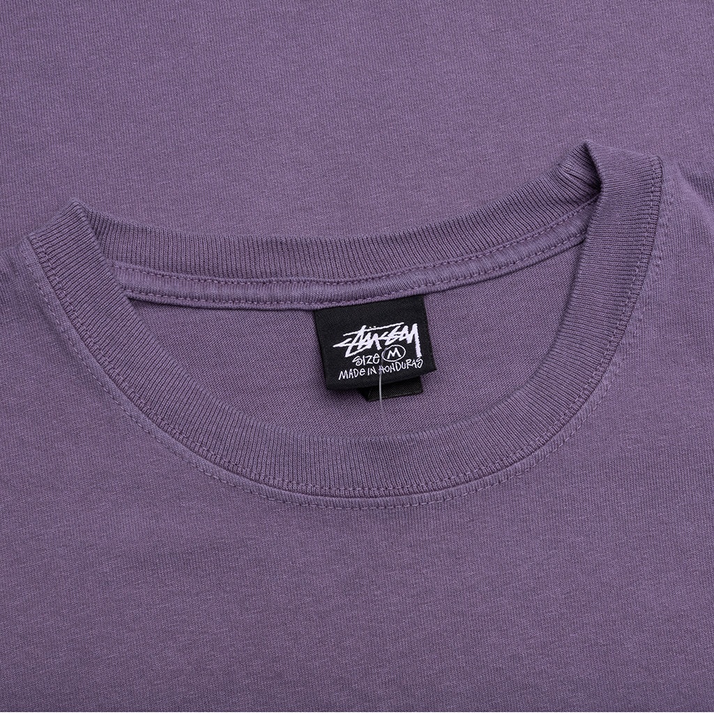 CROSS DOT PIGMENT DYED TEE - GRAPE - 3
