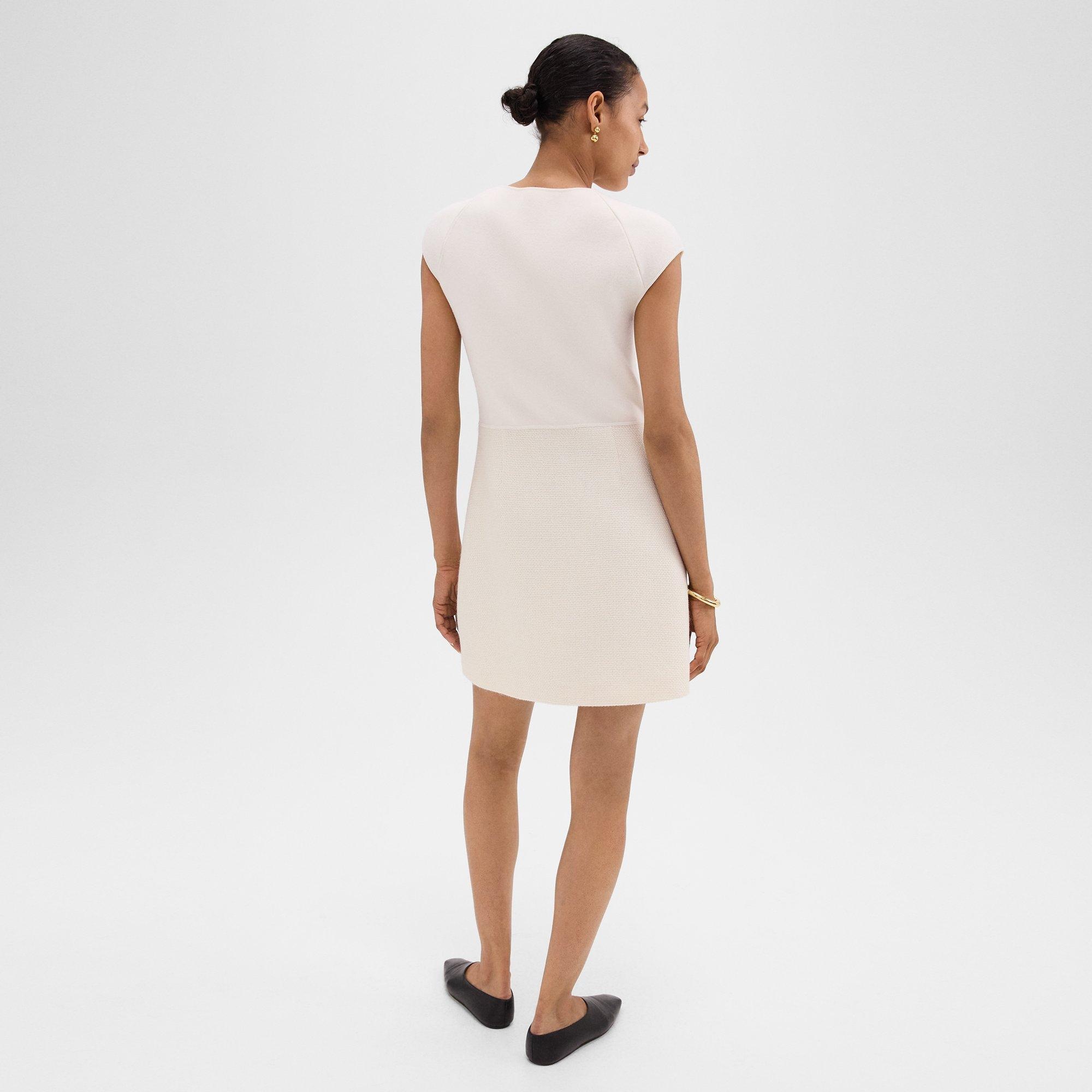 Combo Mini Dress in Tweed - 4