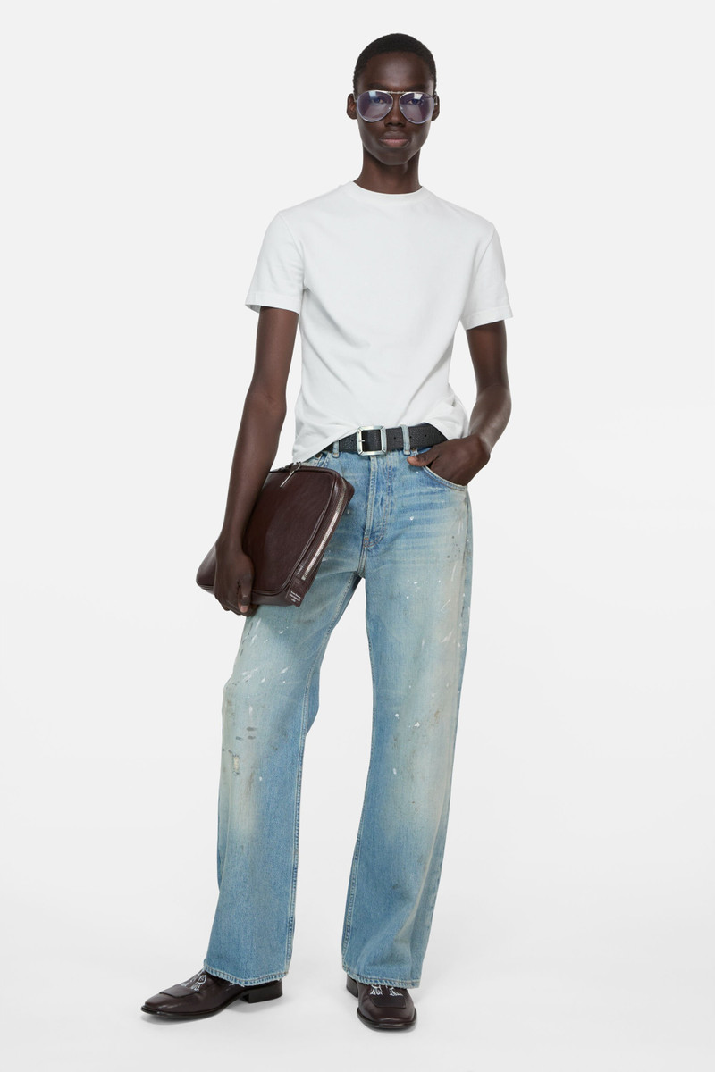 Acne Studios T-shirt - regular fit - Ice White outlook