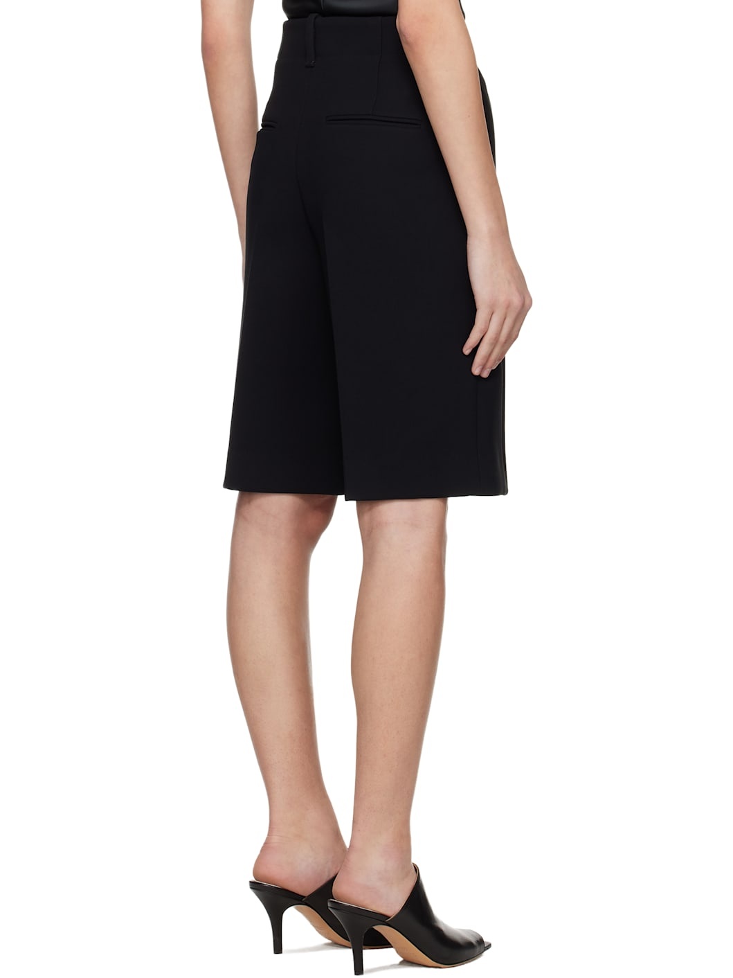 Black Laden Shorts - 3