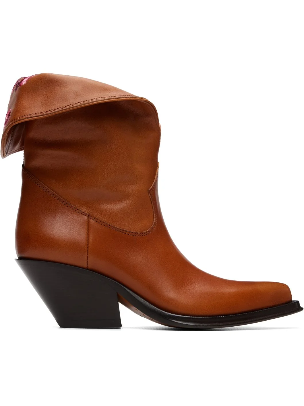 Brown Azelan Ankle Boots - 1