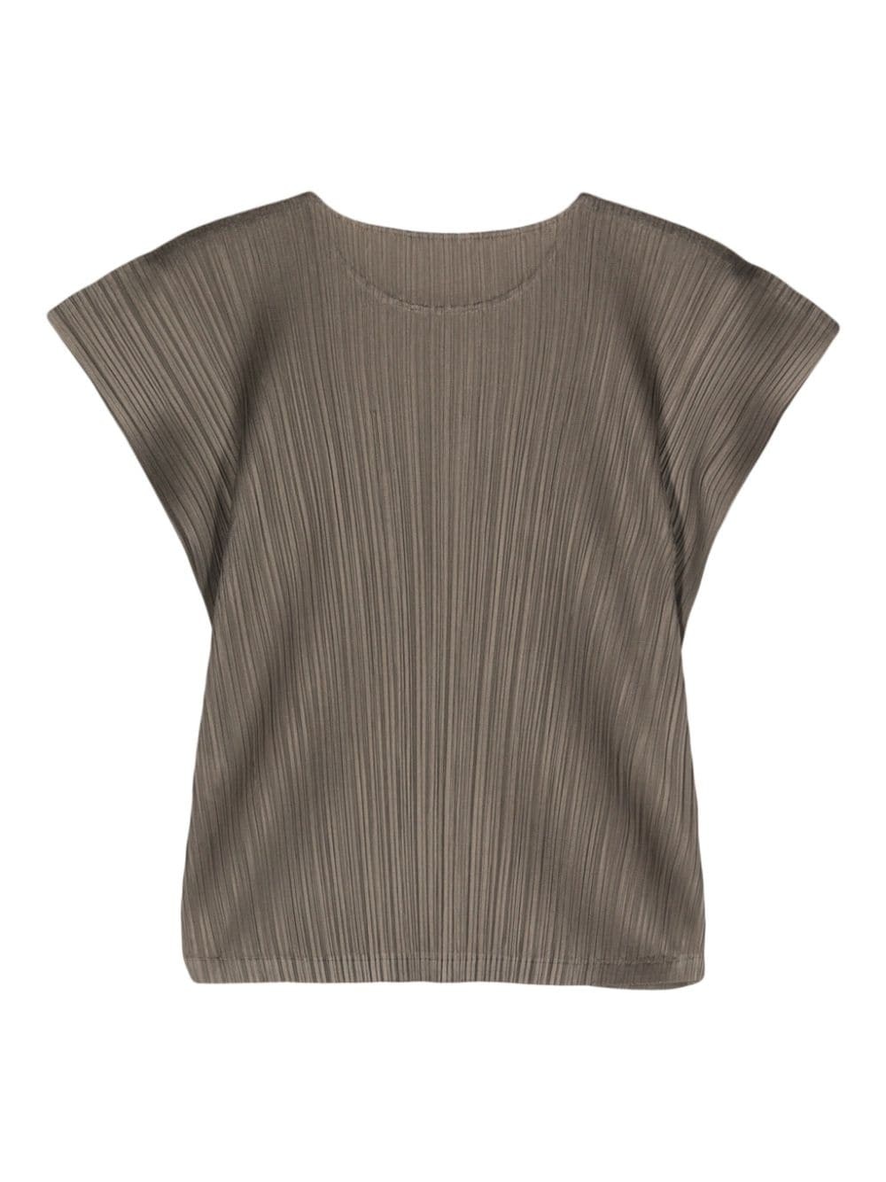 Monthly Colors: March pleated top - 2