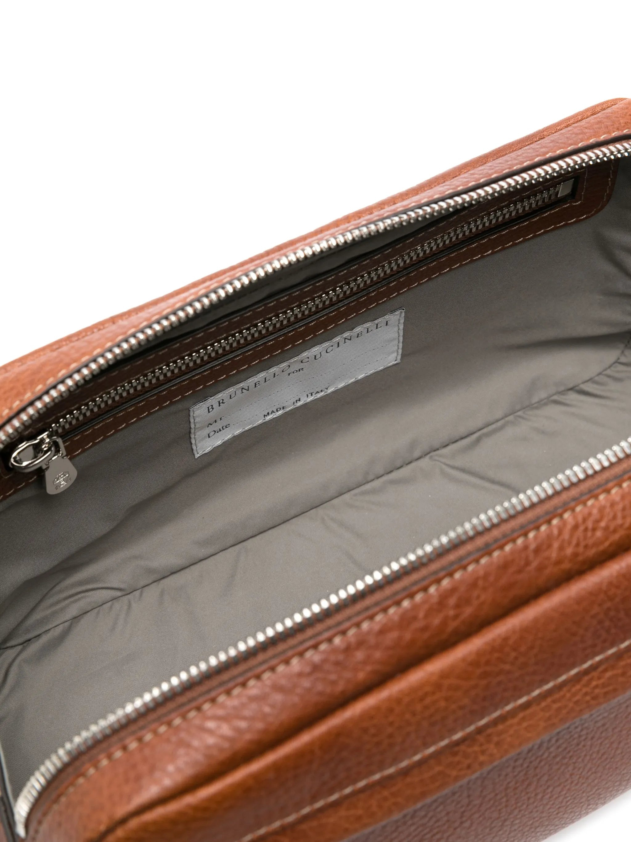 leather wash bag - 3