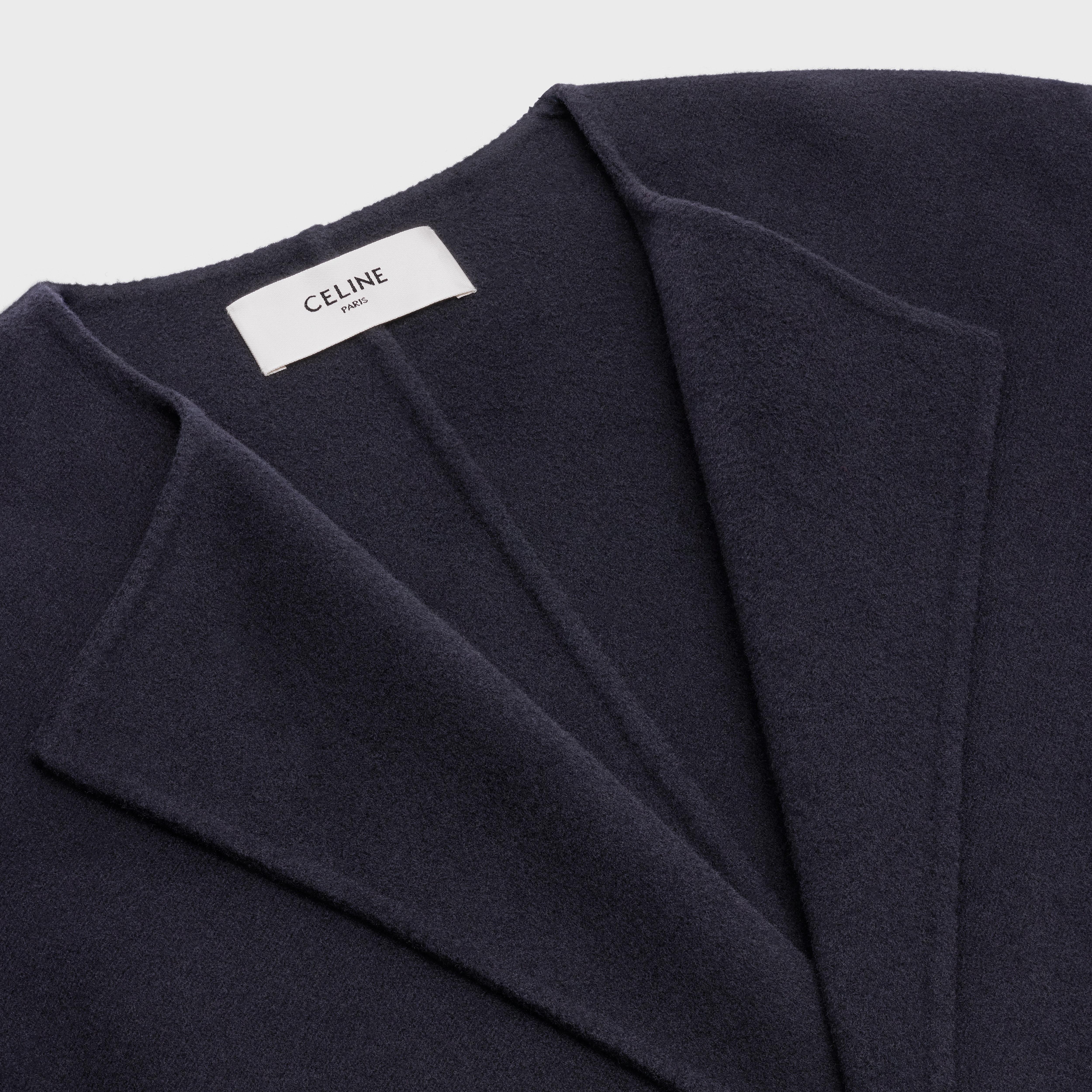 PURE COLLAR COAT IN DOUBLE FACE CASHMERE - 4