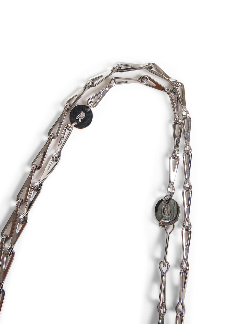 Silver Silver Sparkle Discs Nano shoulder bag 4