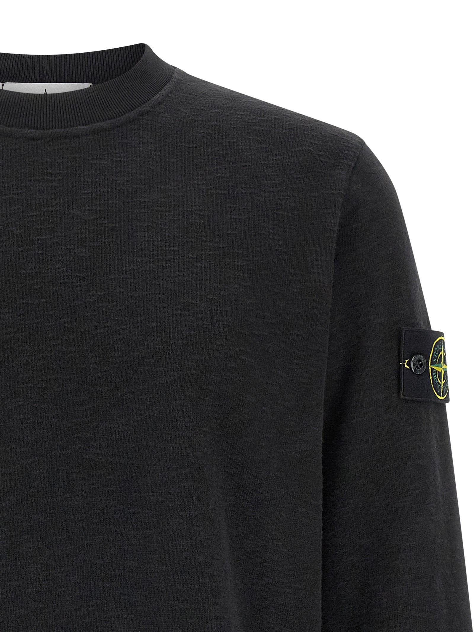 Cotton Sweatshirt Black - 3