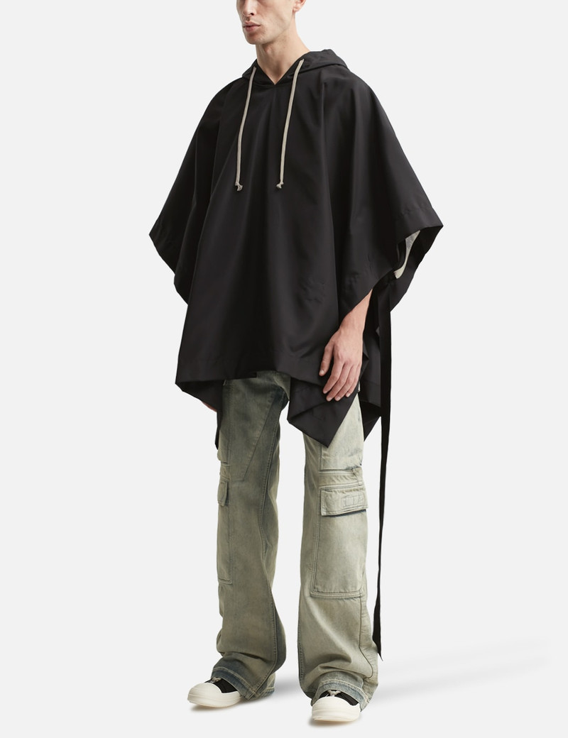 Rick Owens DRKSHDW HOODED PONCHO outlook