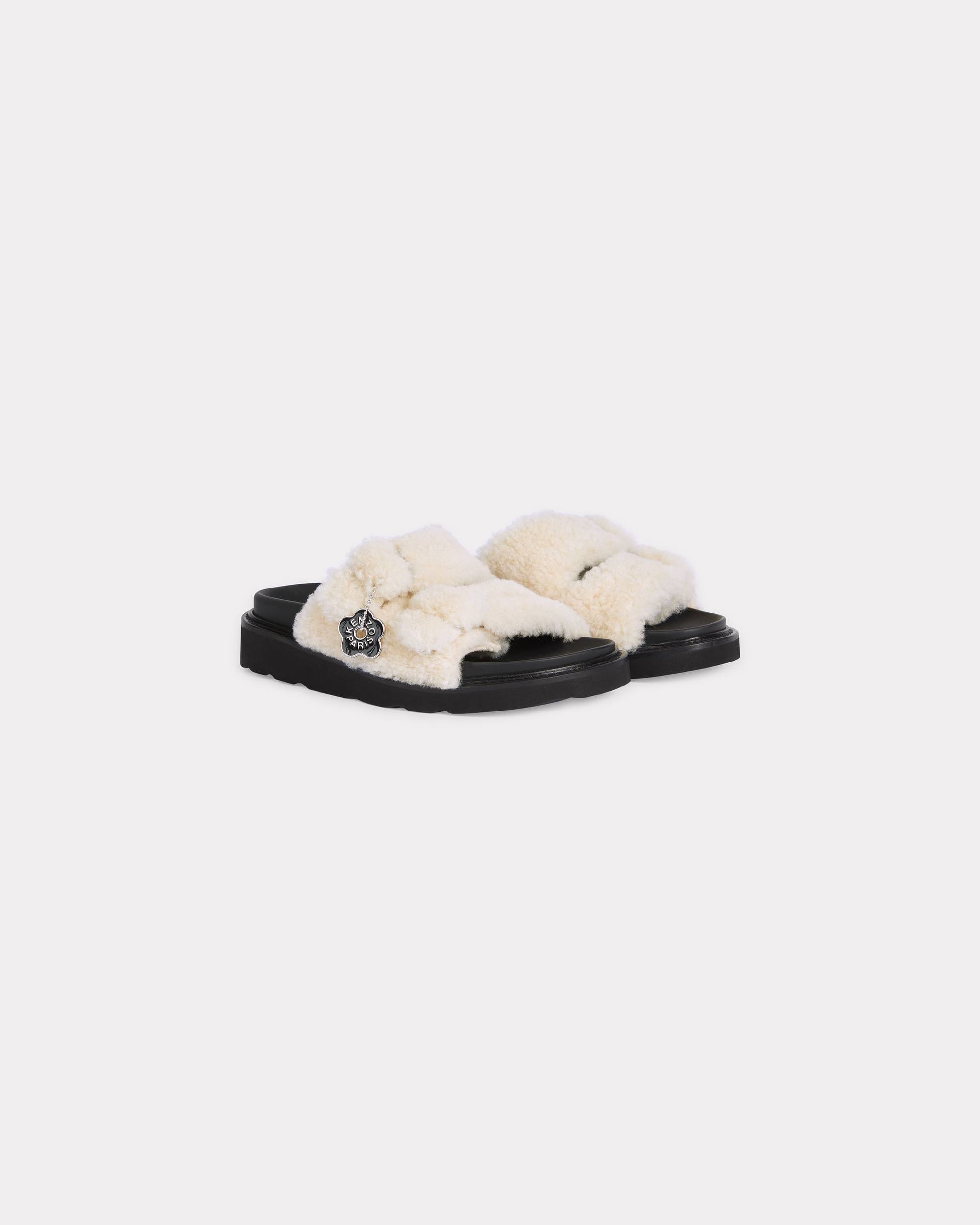 'KENZO Matto' straps mules in leather - 3