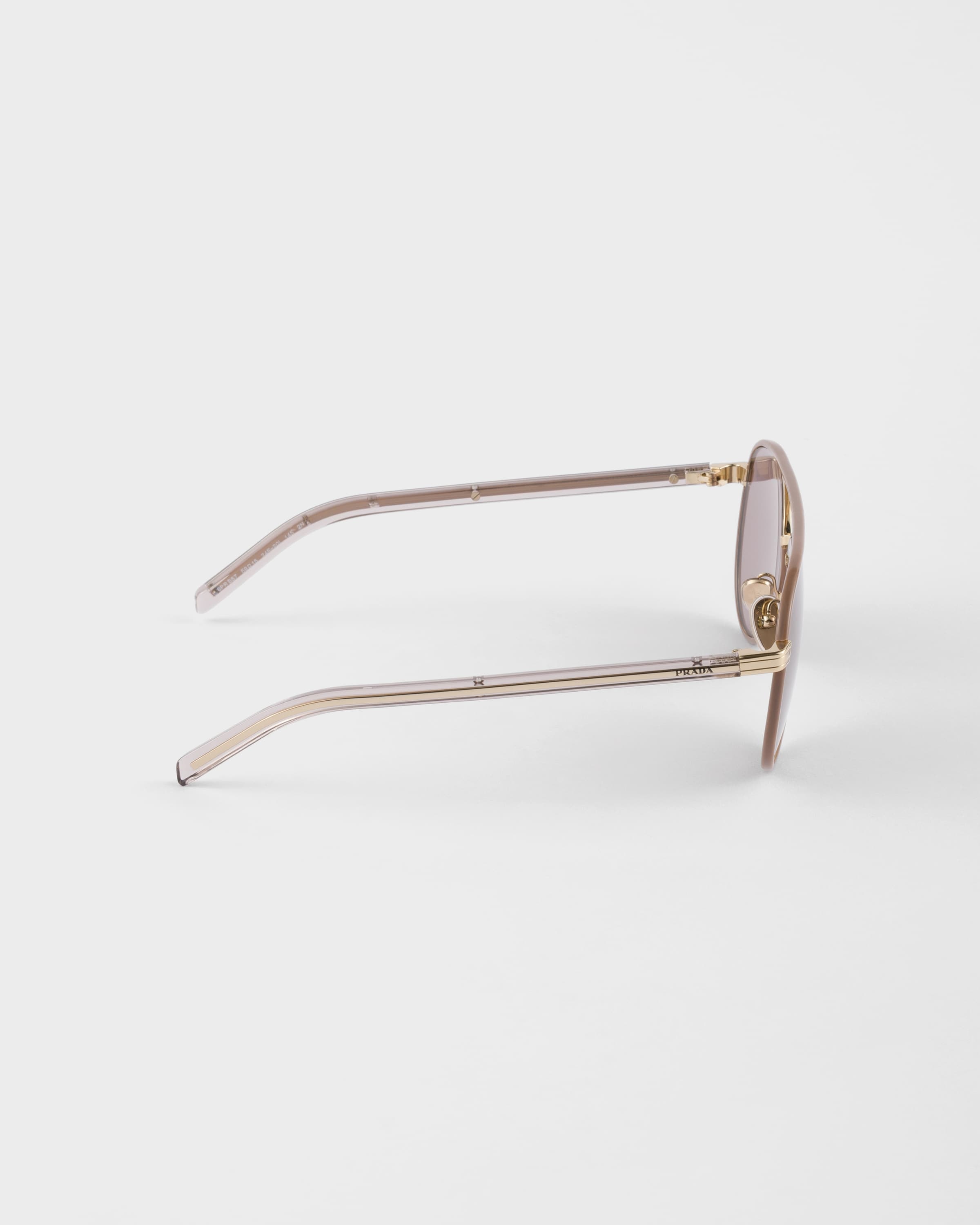 Prada sunglasses with the iconic metal plaque - 4