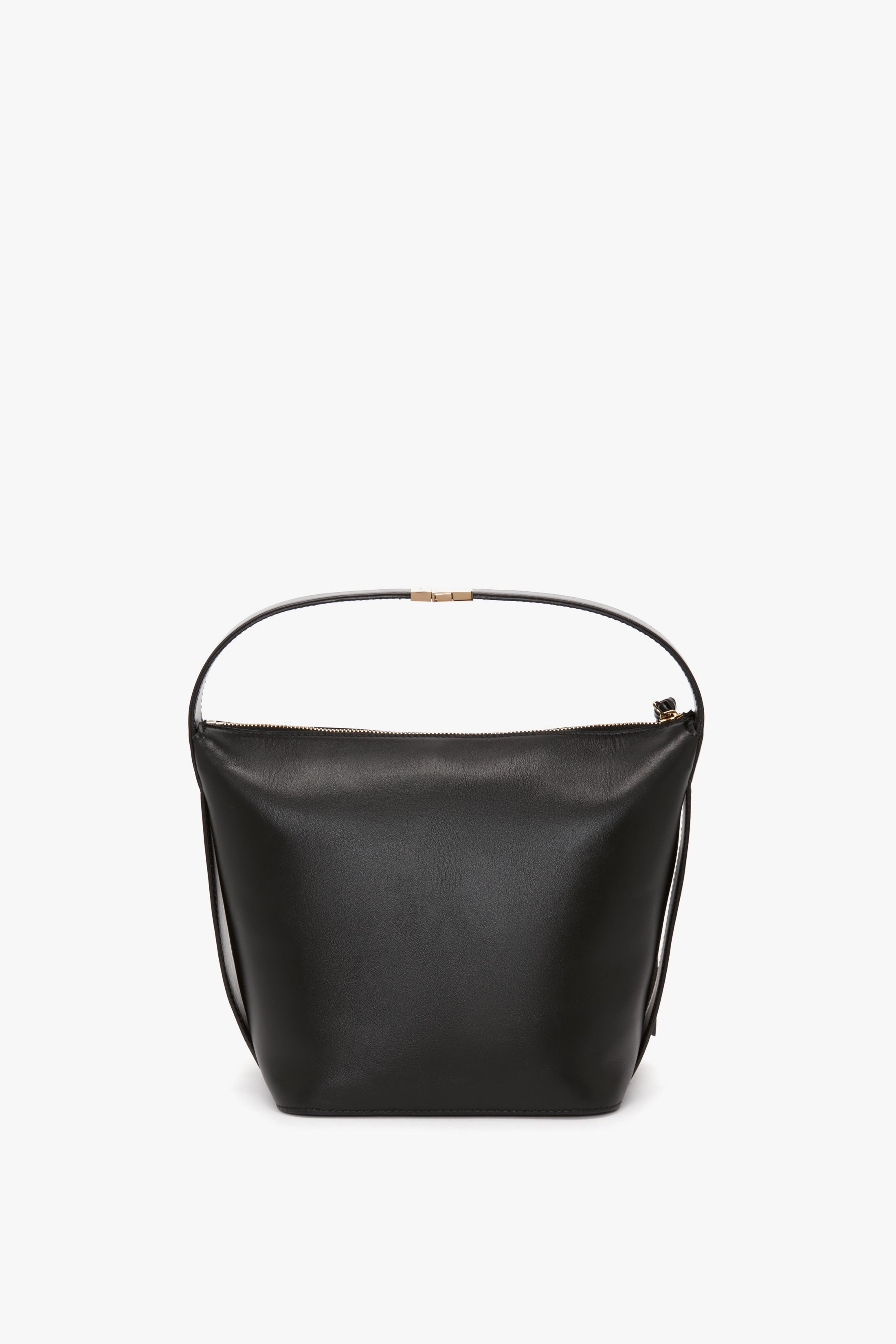 Medium Belt Bag in Black Leather - 4