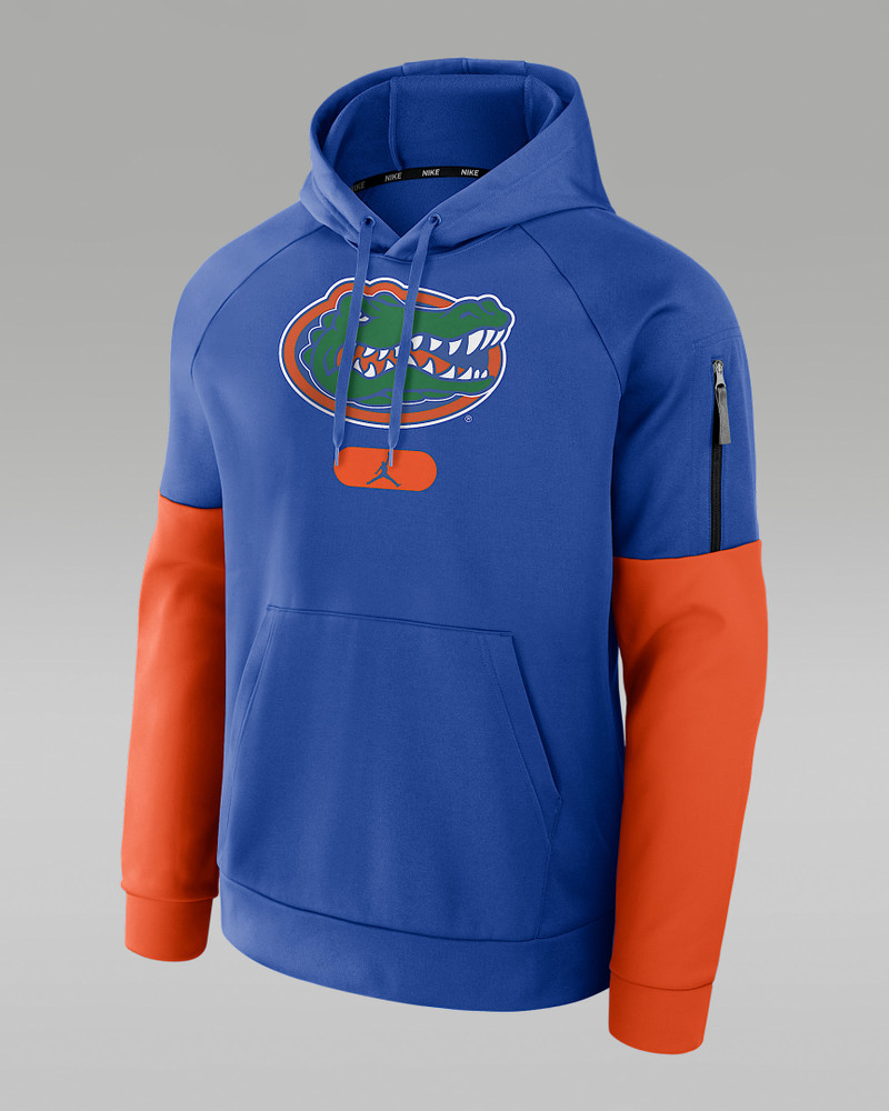 Florida Gators Fitness Men’s Jordan Brand Therma College Pullover Hoodie 1