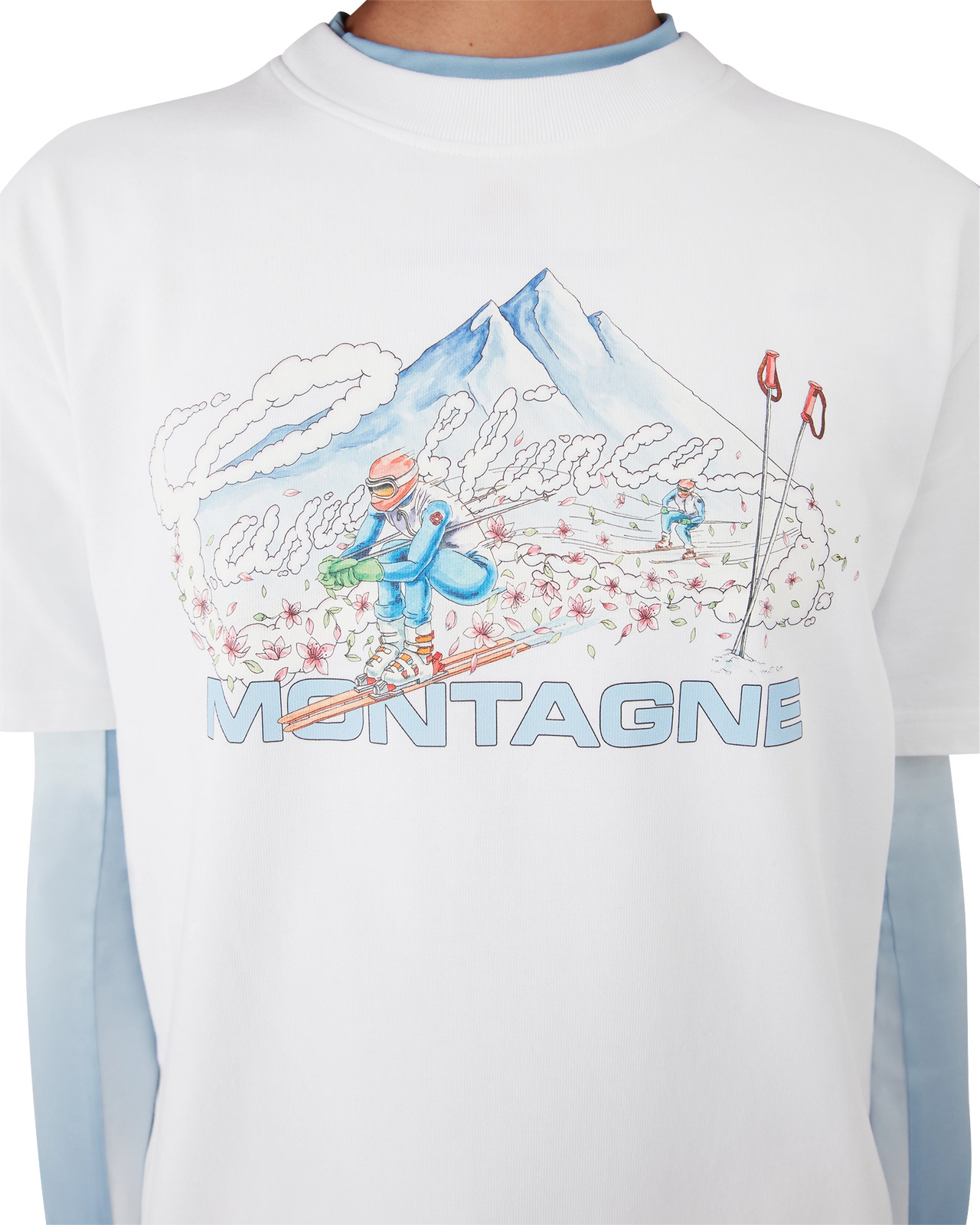 Ski Short Sleeve T-Shirt | Casablanca Paris - 2