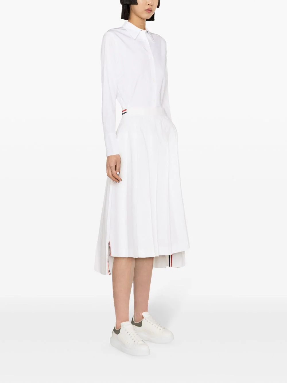 Classic Knee Length Dropped Skirt - 3