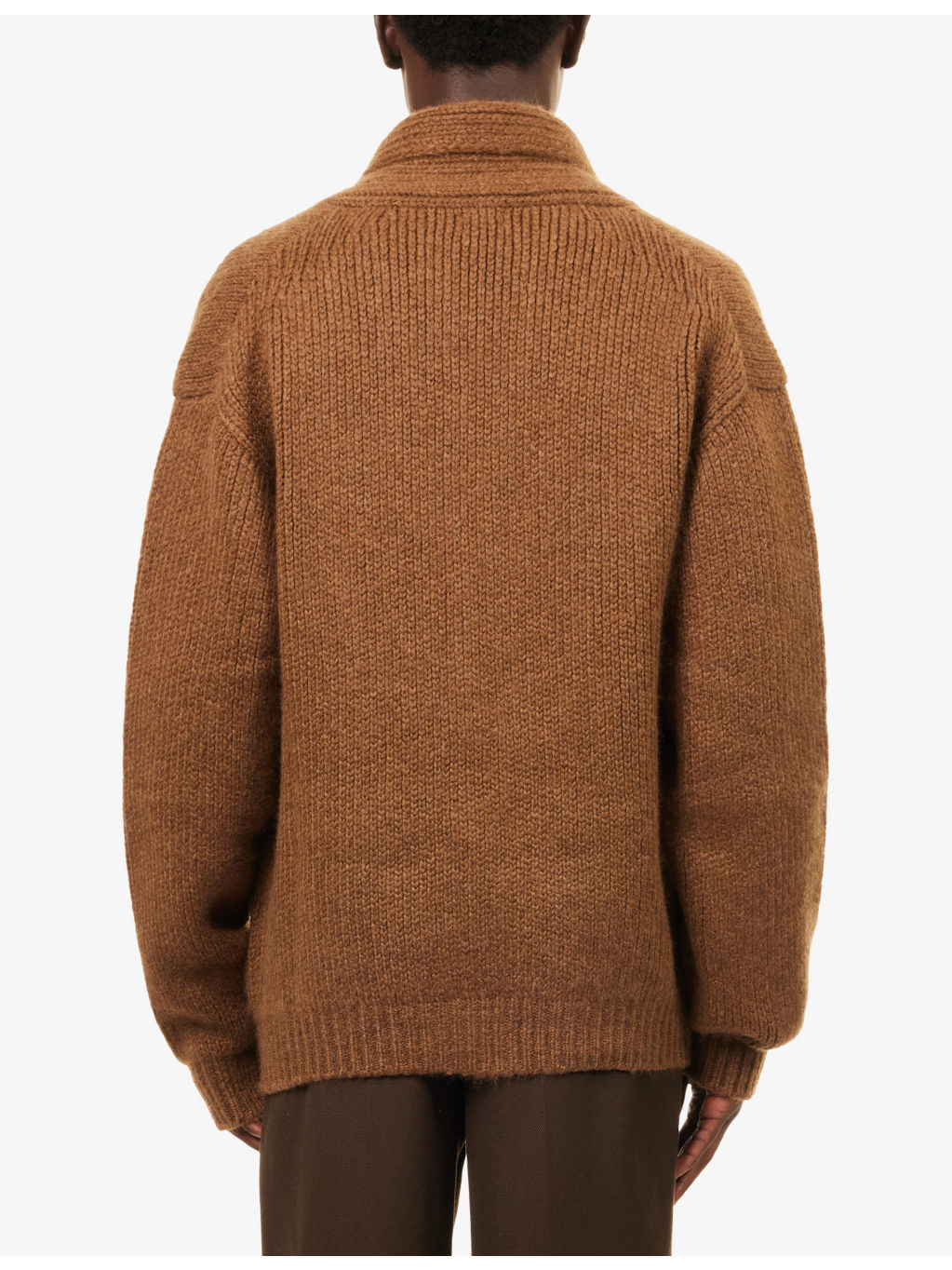 Shawl-Collar Regular-Fit Cashmere Cardigan - 4