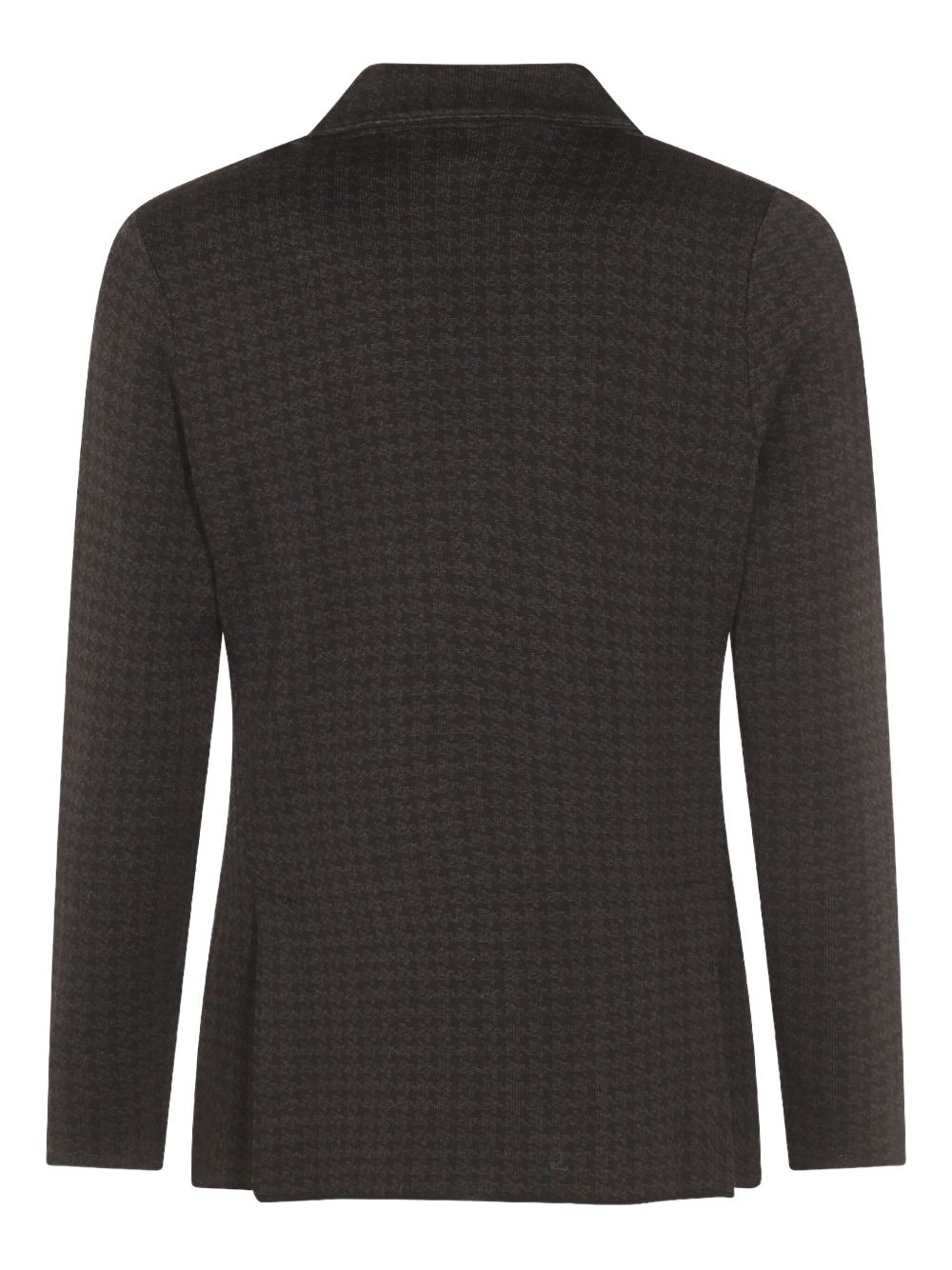 houndstooth-pattern double-breasted blazer - 2