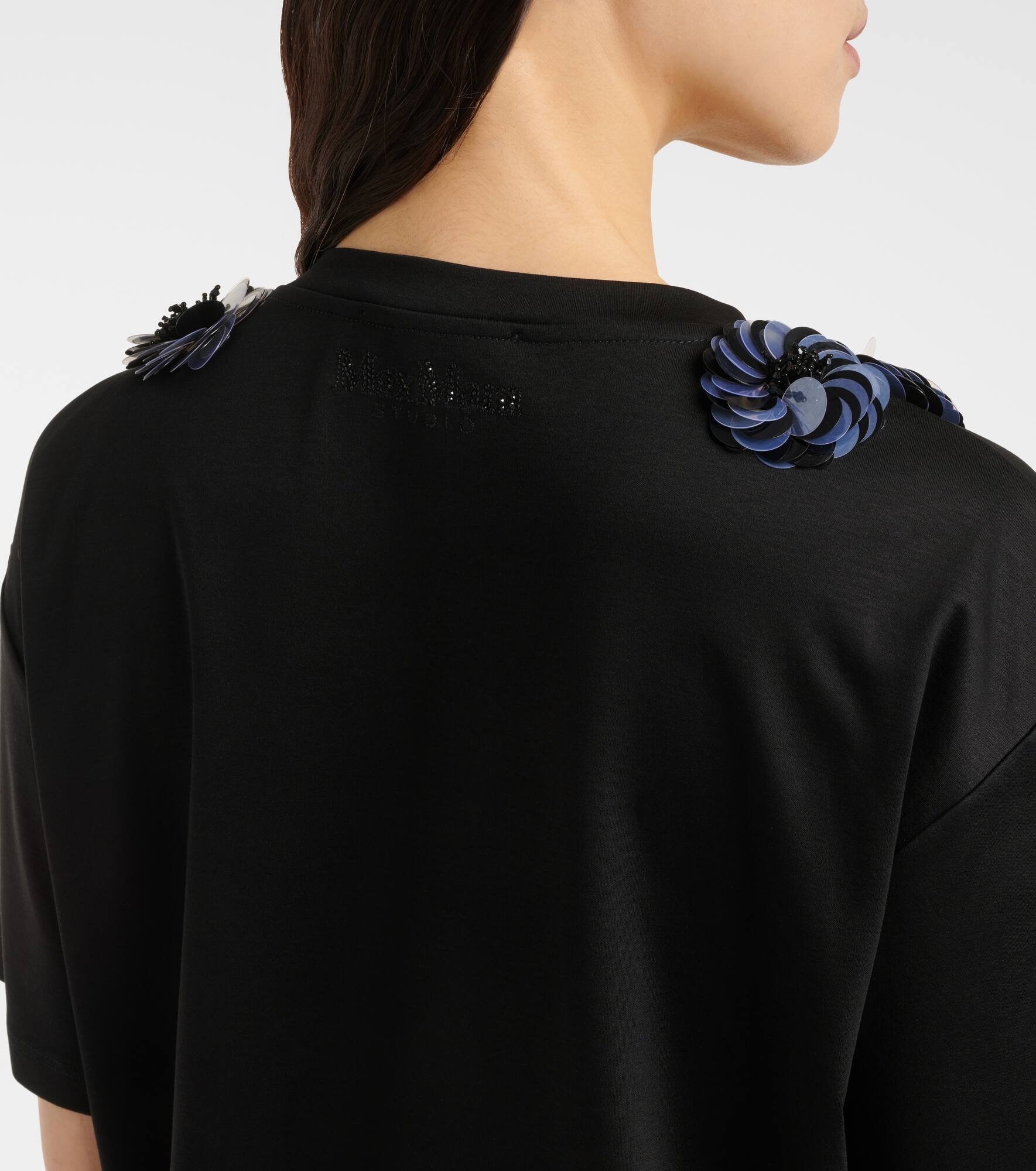 Gennaio embellished jersey top - 5
