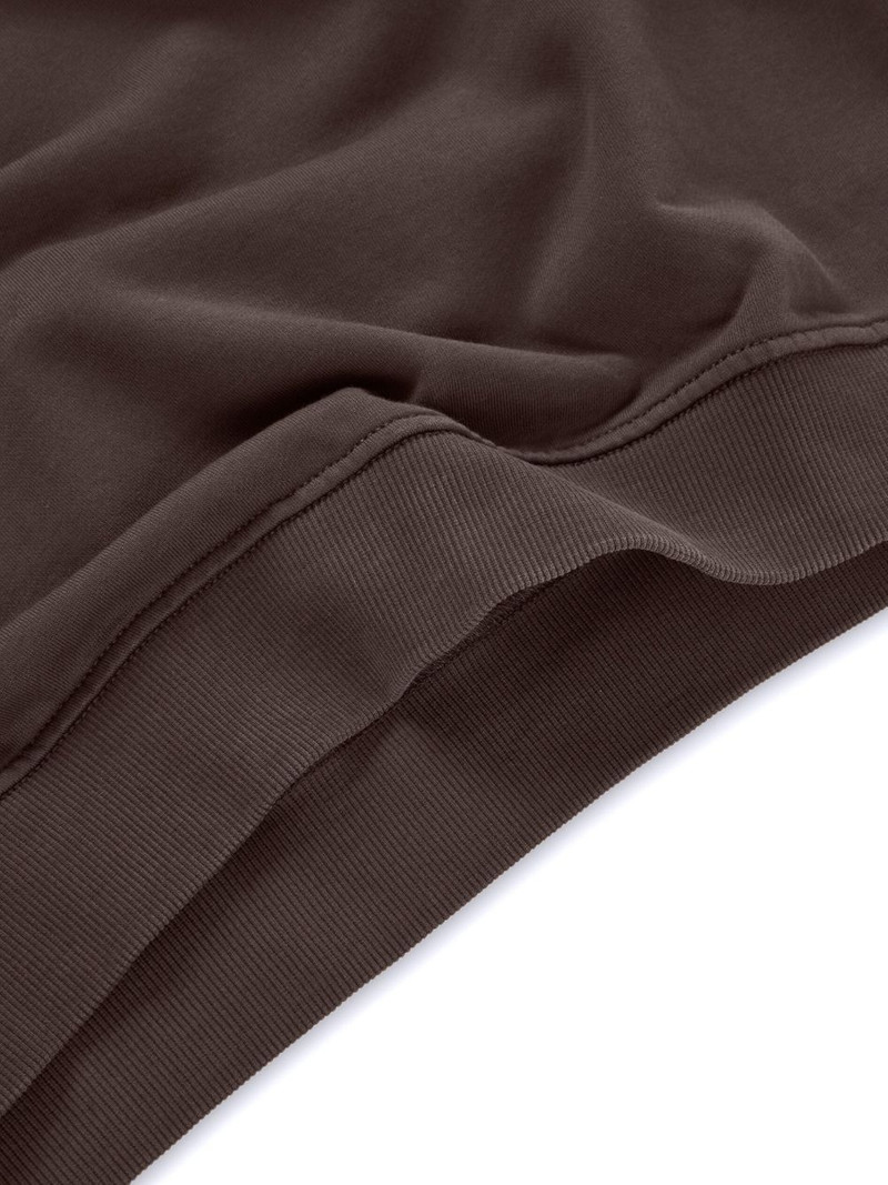 logo-print cotton sweatshirt 4