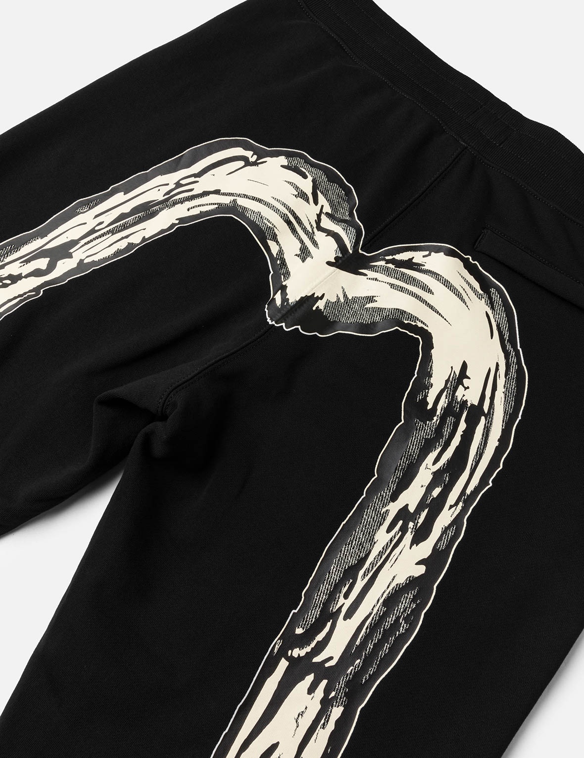 SEAGULL AND HANDBRUSHED DAICOCK PRINT REGULAR FIT SWEATPANTS - 4
