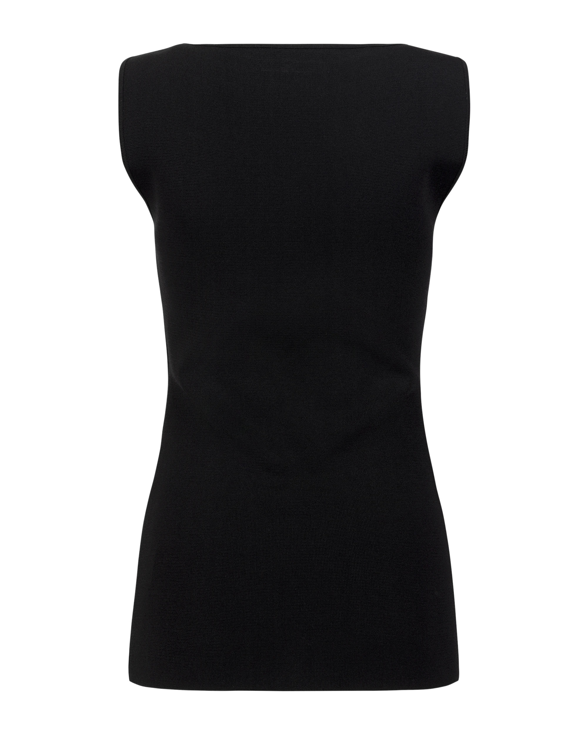 BOAT NECK TOP BLACK - 5