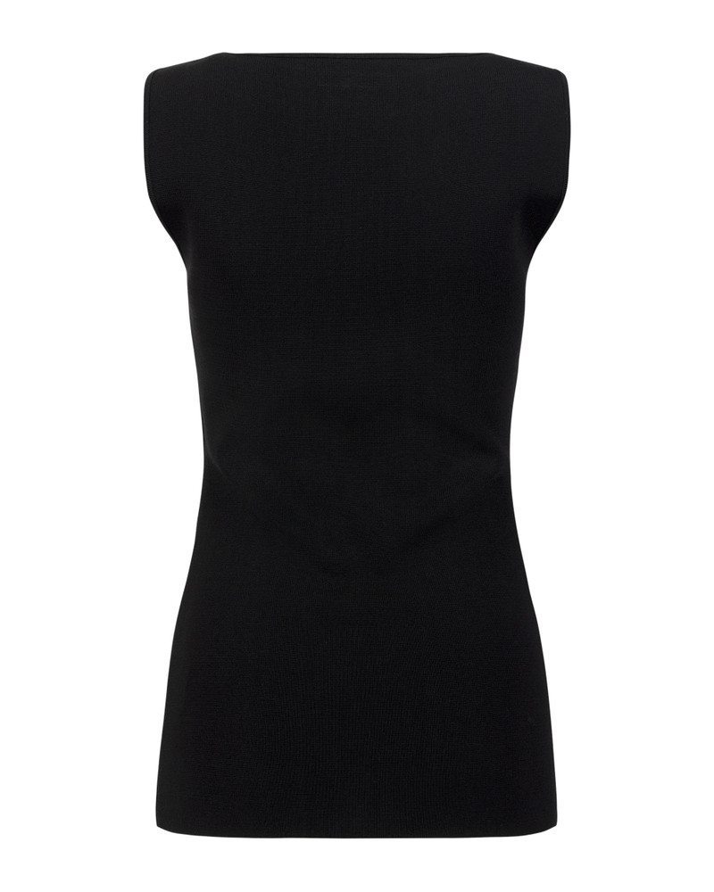 BOAT NECK TOP BLACK 5