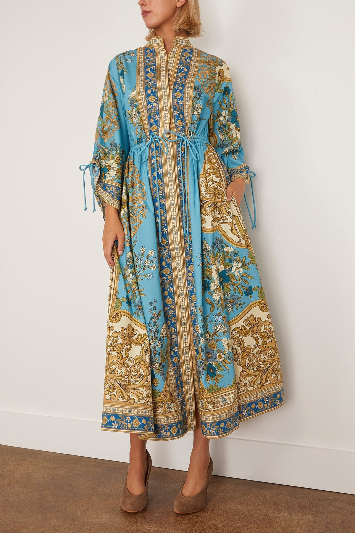 Cassie Pool Dress in Blue - 3