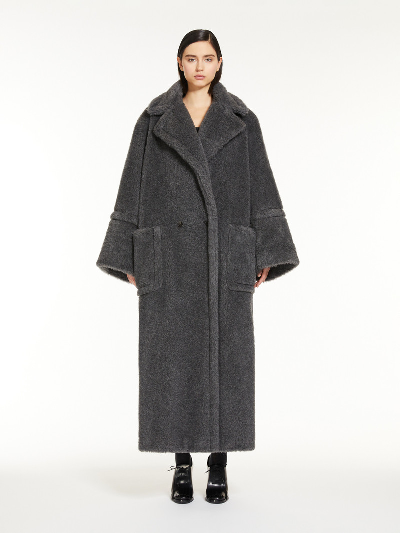 KADIAK Oversized alpaca and wool Teddy coat 3