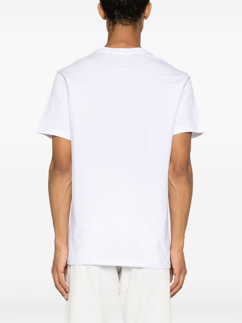 Teddy Bear-embroidered cotton T-shirt - 8