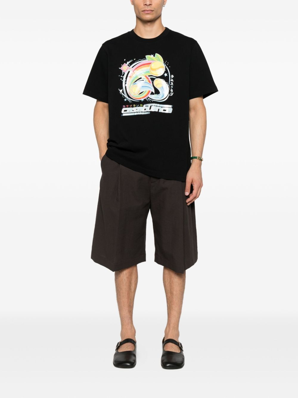 RAINBOW-PRINT T-SHIRT - 2