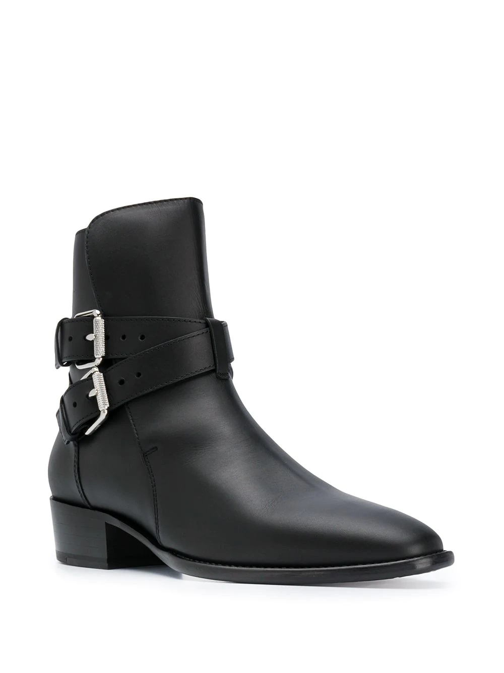 double buckle ankle boots  - 2