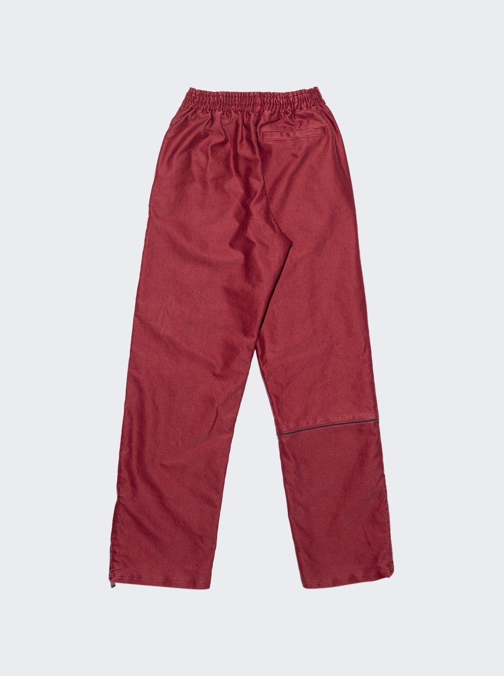 Paneled Track Pants Burgundy - 2