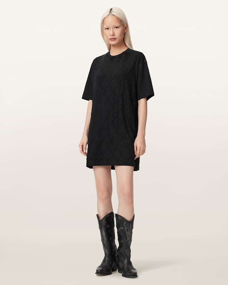ALLSAINTS DARCEY RELAXED FIT MINI T-SHIRT DRESS outlook