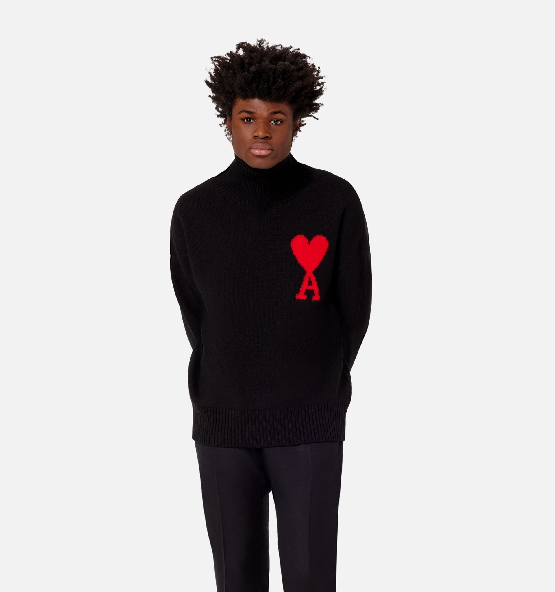 Ami De Coeur Funnel Neck Sweater - 2
