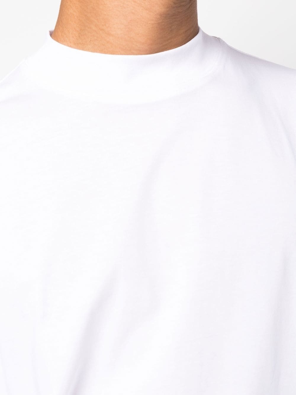 short-sleeved cotton T-shirt - 5