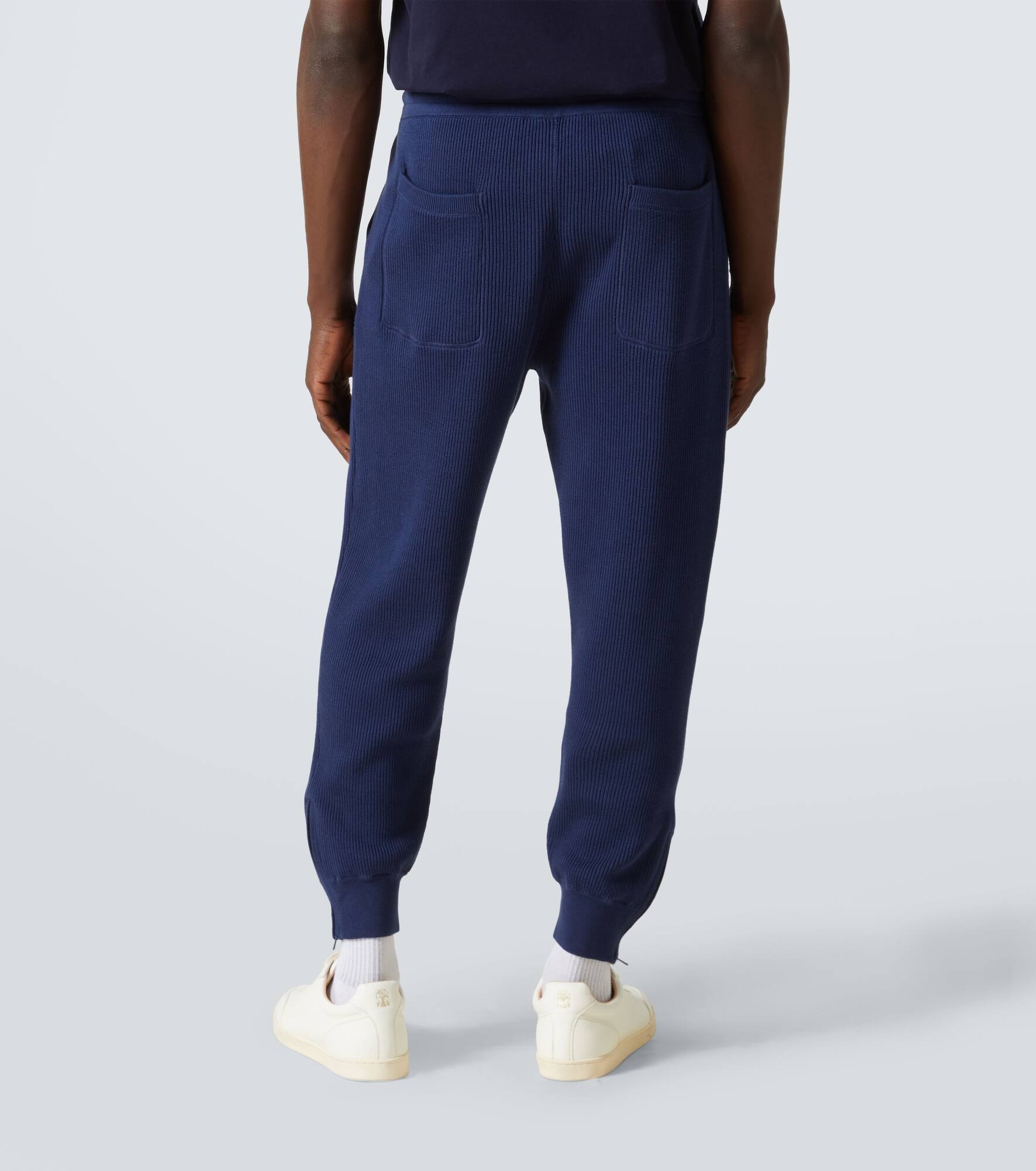 Cotton jersey sweatpants - 4