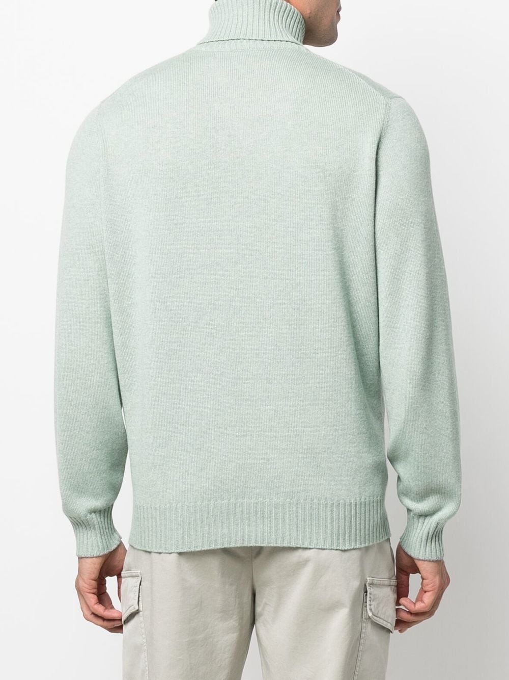 cashmere roll-neck jumper - 4