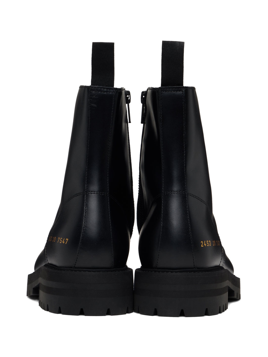 Black Combat Boots - 2
