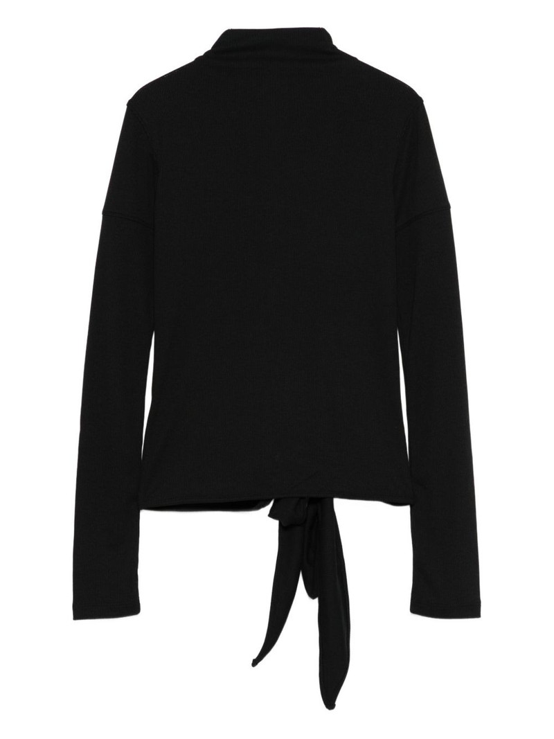 LOW CLASSIC tie-front blouse outlook