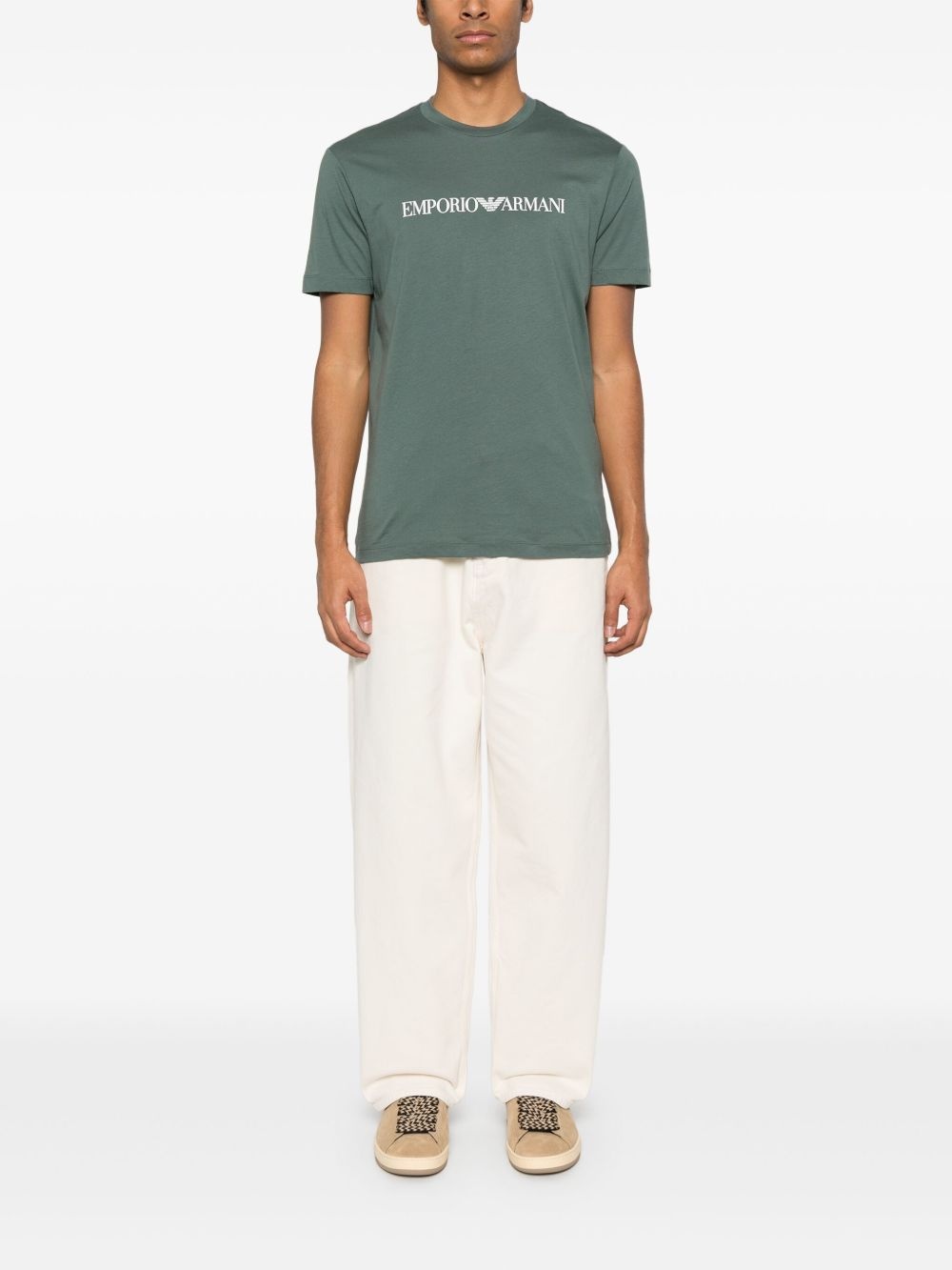 logo-print T-shirt - 2