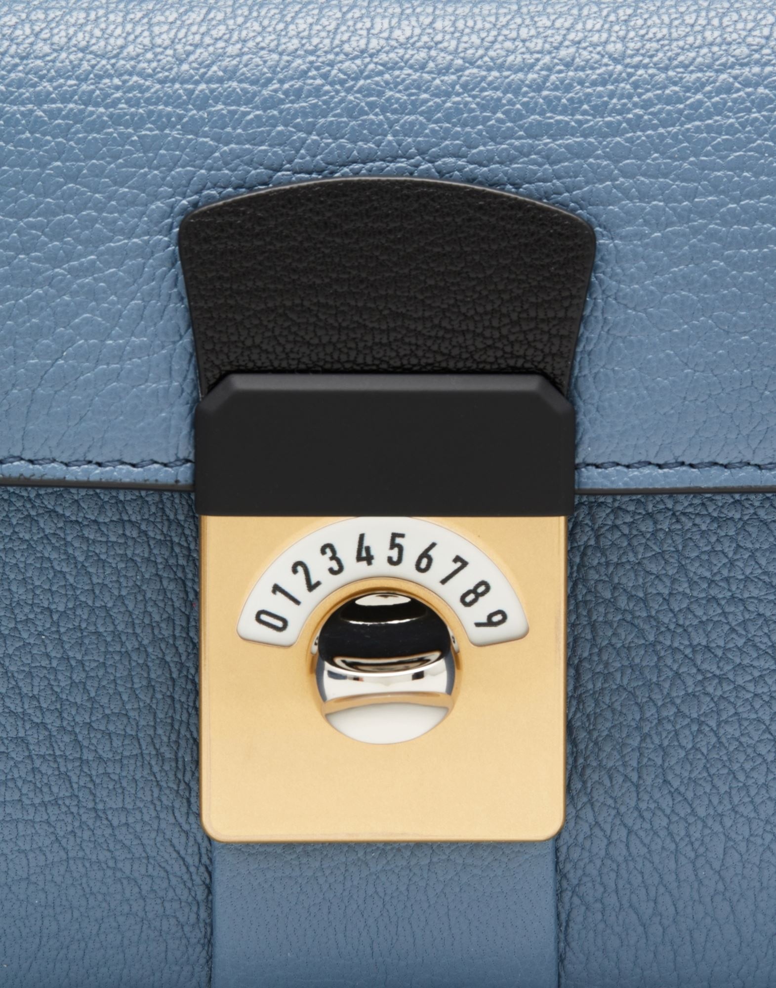 New Lock mini double flap clutch bag - 4