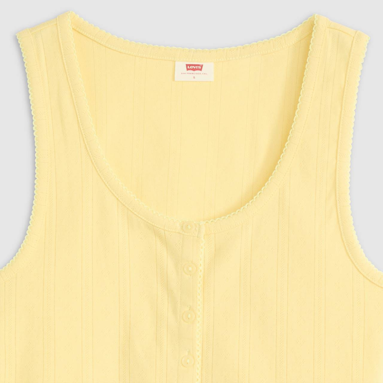 DRY GOODS WOMEN'S POINTELLE TANK TOP - 6
