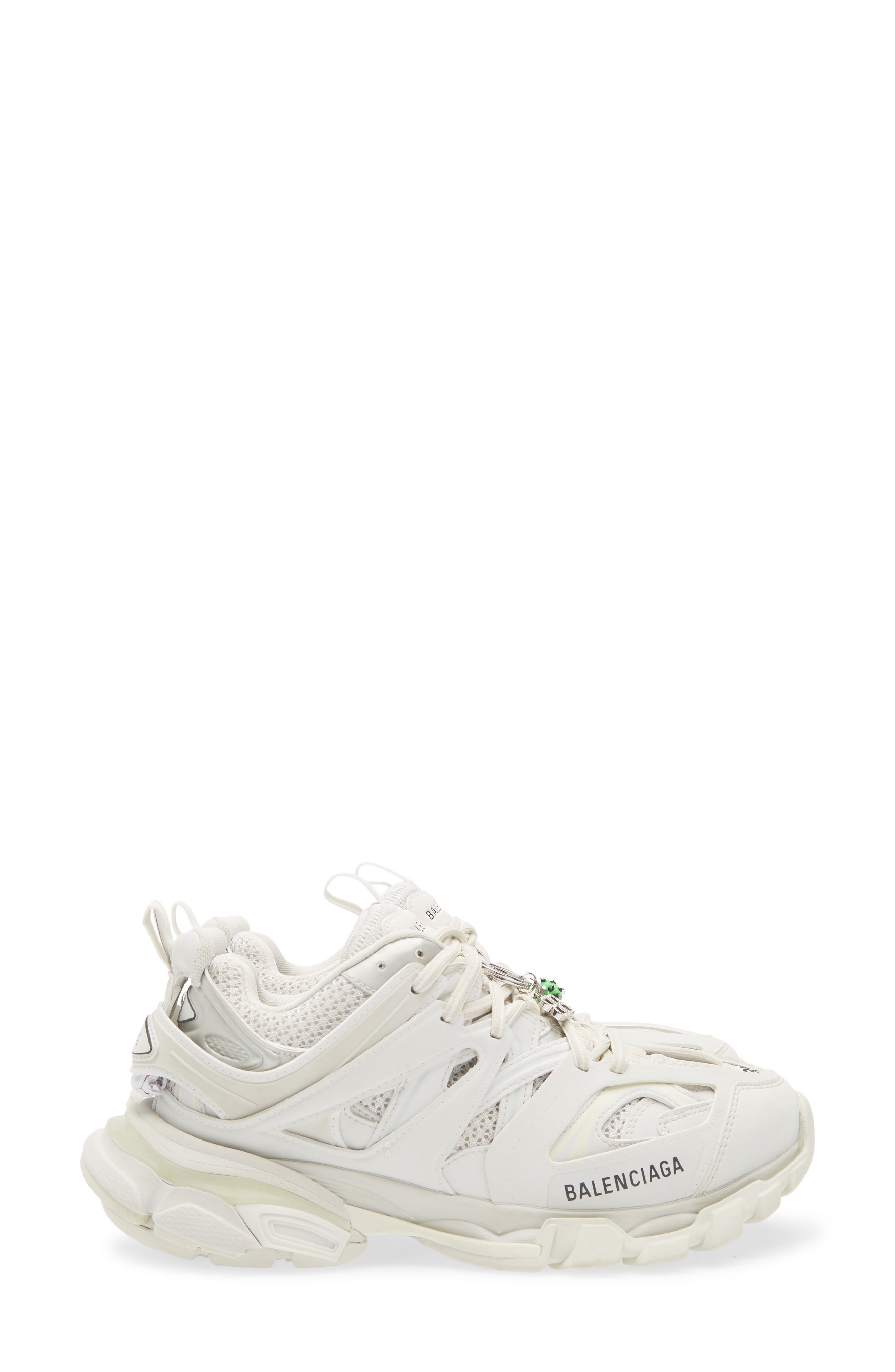 Balenciaga Track Charms Sneaker in White at Nordstrom - 3