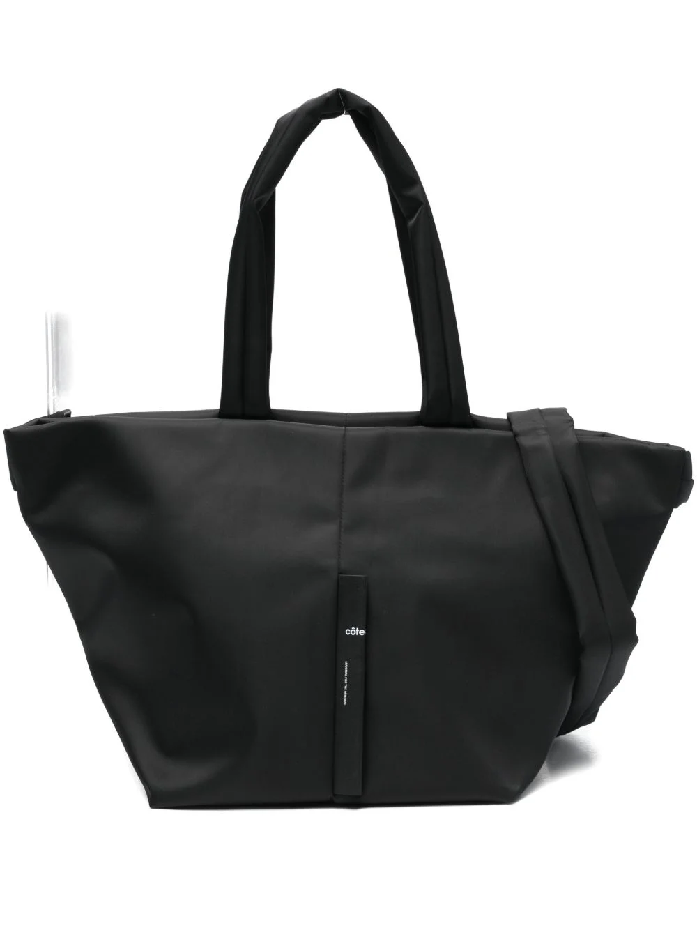 logo-detailing tote bag - 1