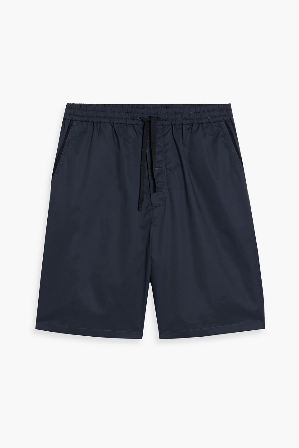 Irving cotton-blend poplin drawstring shorts - 1
