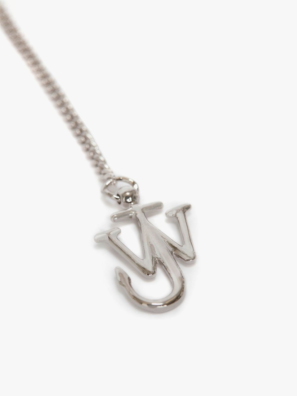 LONG NECKLACE WITH JWA ANCHOR PENDANT - 4