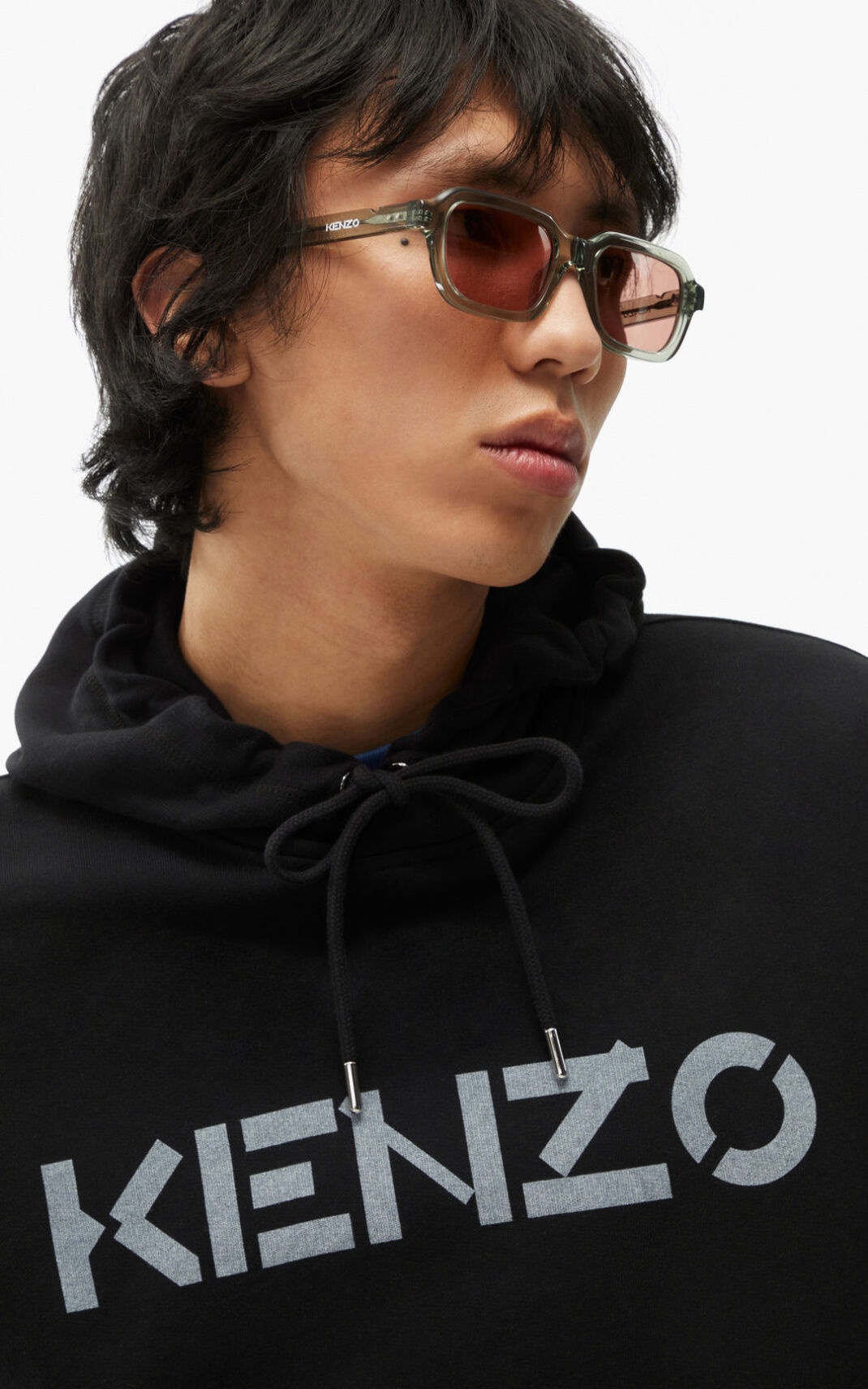 KENZO Logo hooded sweatshirt - 4