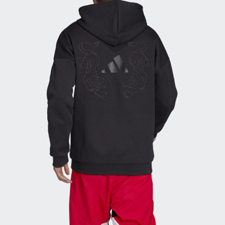 adidas TIGER OH Slogan SweaterMen Black FL7749 - 3