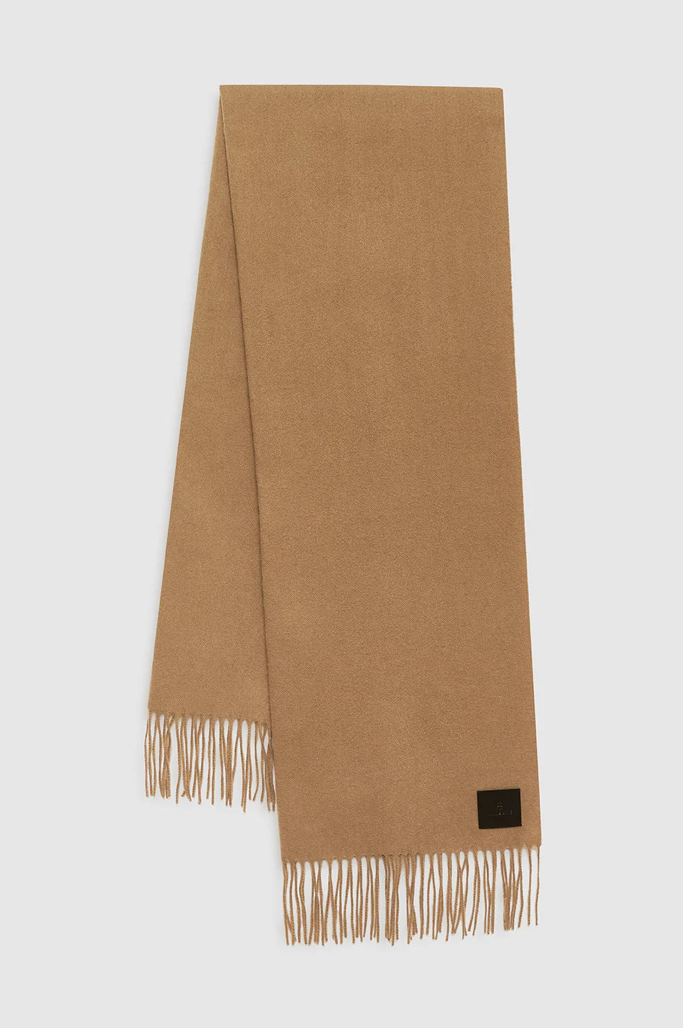 Augustina Scarf - Camel Wool - 1